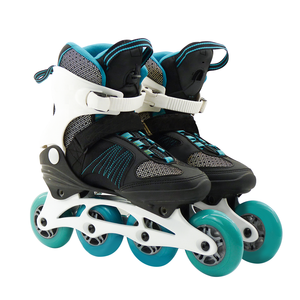 Eptember Sale Factory Supply Pu Skate Show Used Roller Skates Speed Skating Shoes