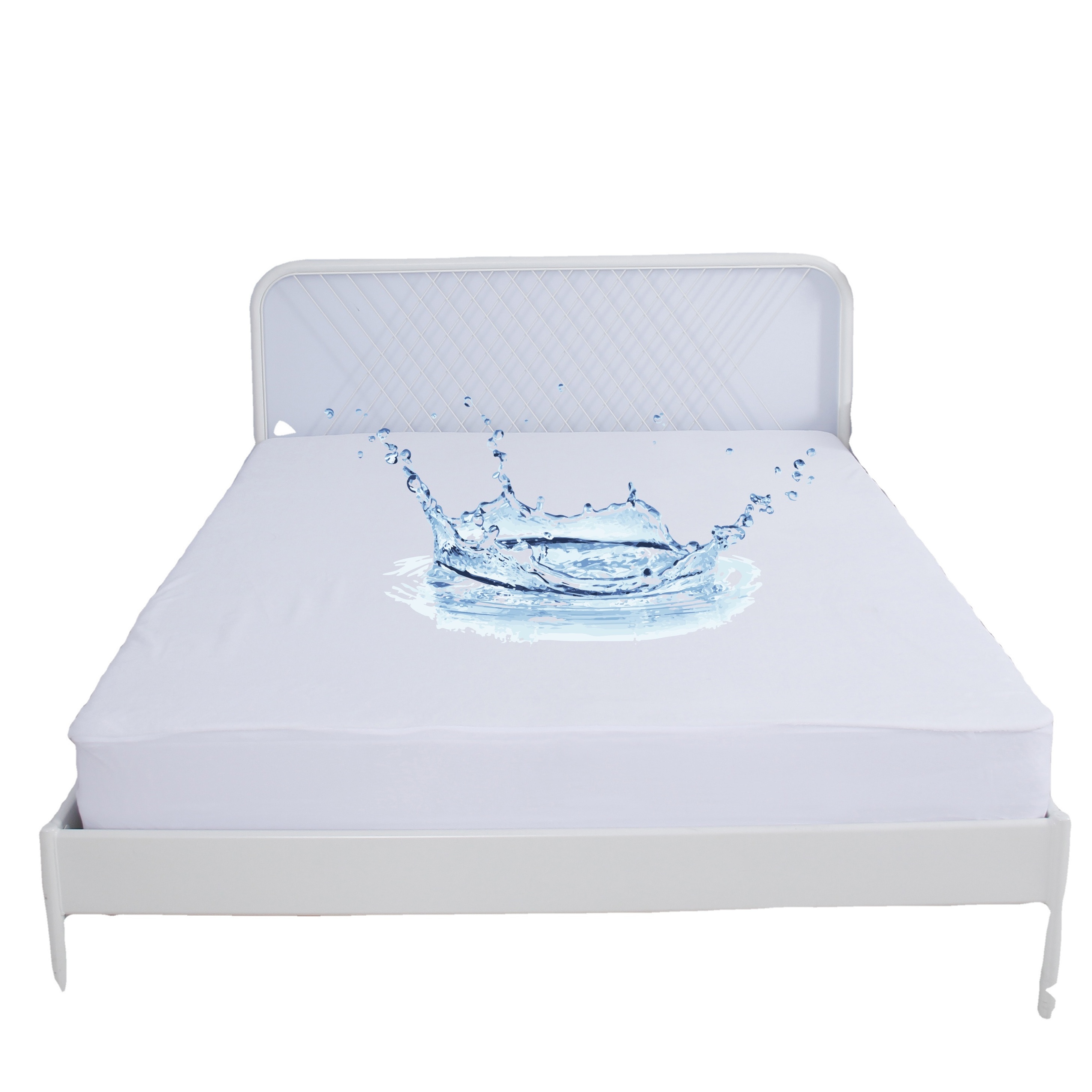 factory price soft coral fleece waterproof mattress protector