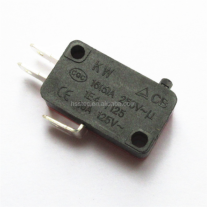 Micro switch KW7-0 V-15-1C25 copper contact 5A250V travel limit point dynamic self-reset switch