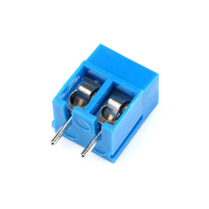 KF300 Pitch 5MM Connector Screw Terminal Connector Straight Leg Copper Blue PCB Terminal Blocks 250V 16A 14-22AWG