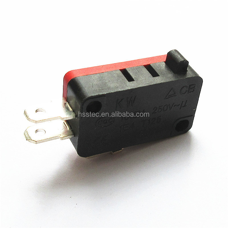 Micro switch KW7-0 V-15-1C25 copper contact 5A250V travel limit point dynamic self-reset switch