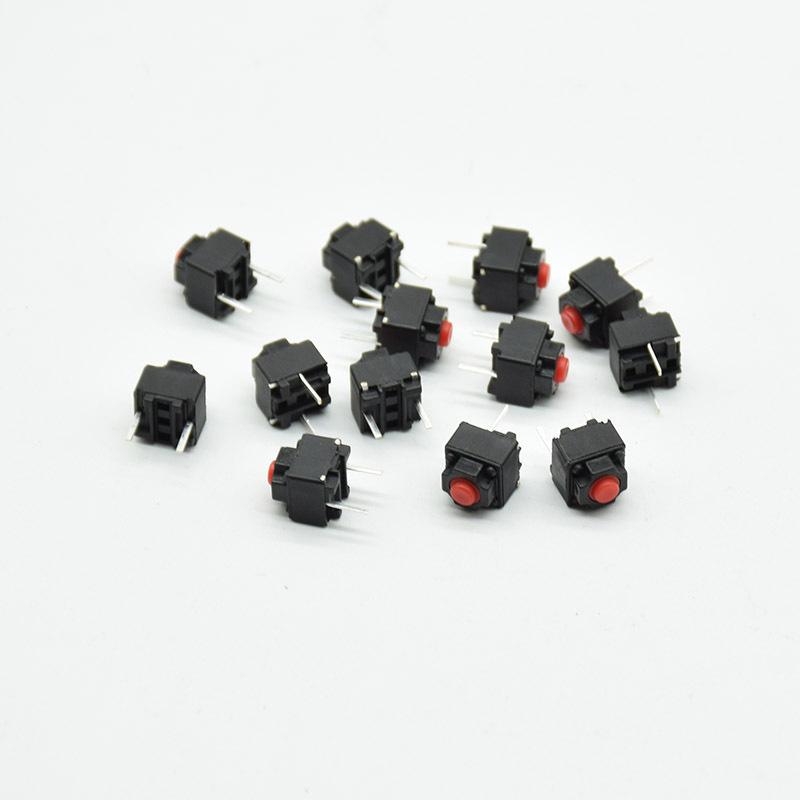 red Mouse Switch Mute Button 6*6*7.3mm Silent Switch Wireless Mouse Wired Mouse Button Micro Switch