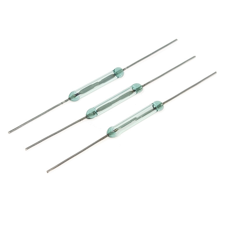 Reed switch MKA14103 Normally Open 2*14MM Gold / Silver Mka-14103 Magnetic Induction Switches