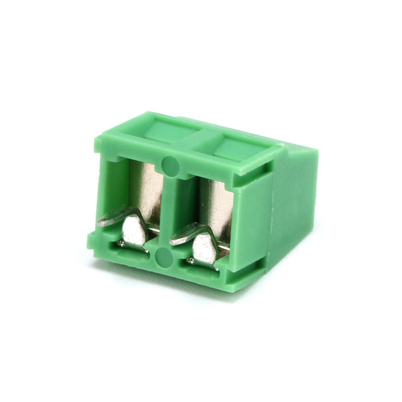 Green KF127 2Pin 3Pin Screw Terminal Block Wire Straight Pin 26-14AWG Cable Connector Green PCB Terminal 5.0MM Spliceable