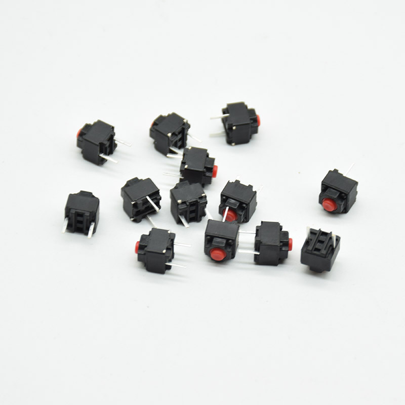 red Mouse Switch Mute Button 6*6*7.3mm Silent Switch Wireless Mouse Wired Mouse Button Micro Switch