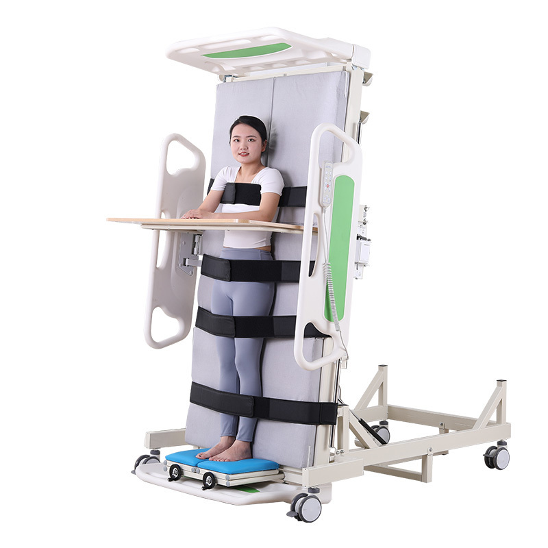 Medical Electric Multifunctional Nursing Patient Turn Over Medical Care Stand Up Rehabilitation Training Standing Hospital Beds