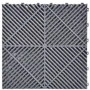 Pp Plastic Garage Interlocking Grid Floor Tiles