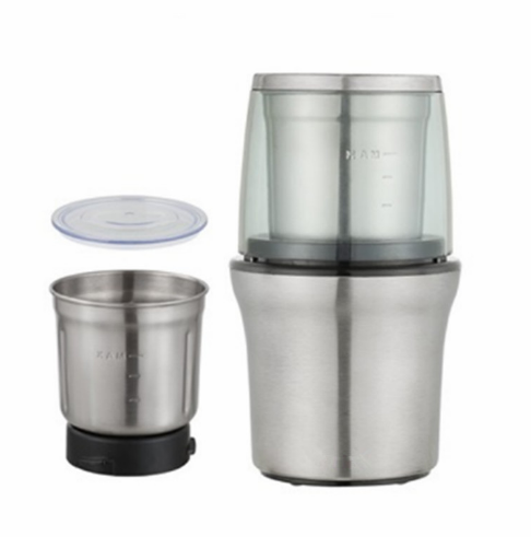 Stainless Steel Wet and Dry Coffee/Spice/Chutney Grinder with Two Bowls KWG-130   KWG-130B  KWG-130C KWG-130H