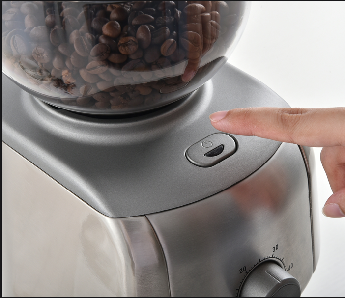 KWG-250 Create perfection from Espresso to French Press. Intelligent Coarse and Fine settings Conical Burr Coffee Grinder