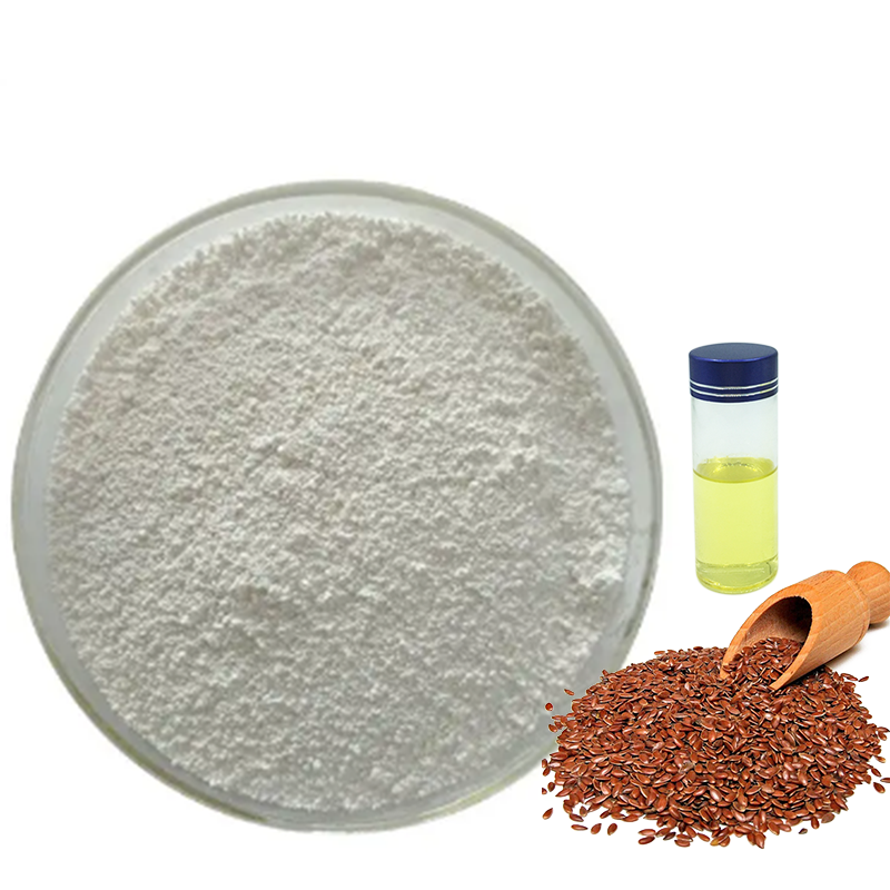 Best Selling Pure Natural Organic Flaxseed Extract Flaxseed Oil Powder Linseed Oil Powder