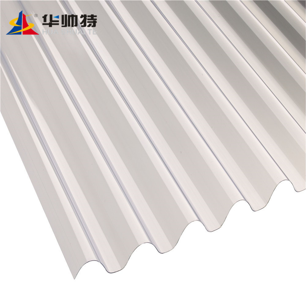 HUASHUAITE polycarbonate corrugated plastic roofing sheets