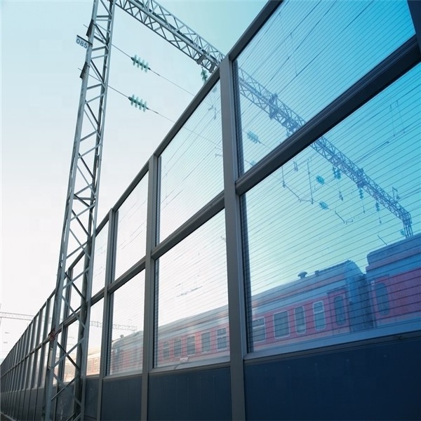 Acrylic Noise Barrier Walls Sound Proof Fencing Residential Noise Reduce Acoustic Barrier Wall For Highway