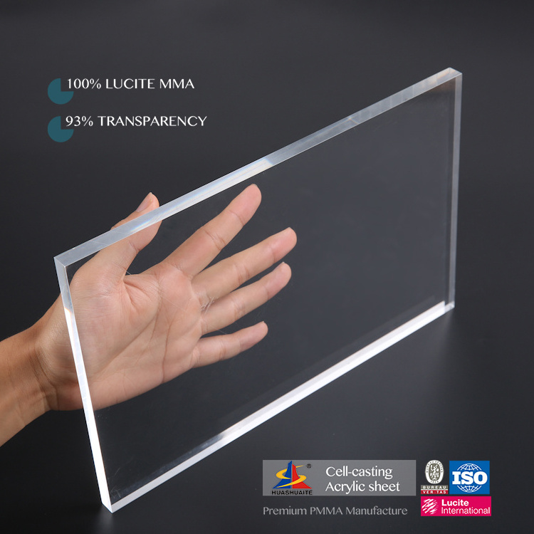 Factory Hot Sale Clear Perspex Sheet 3mm Cast Acrylic Glass Transparente Laminas De Acrilico Sheet