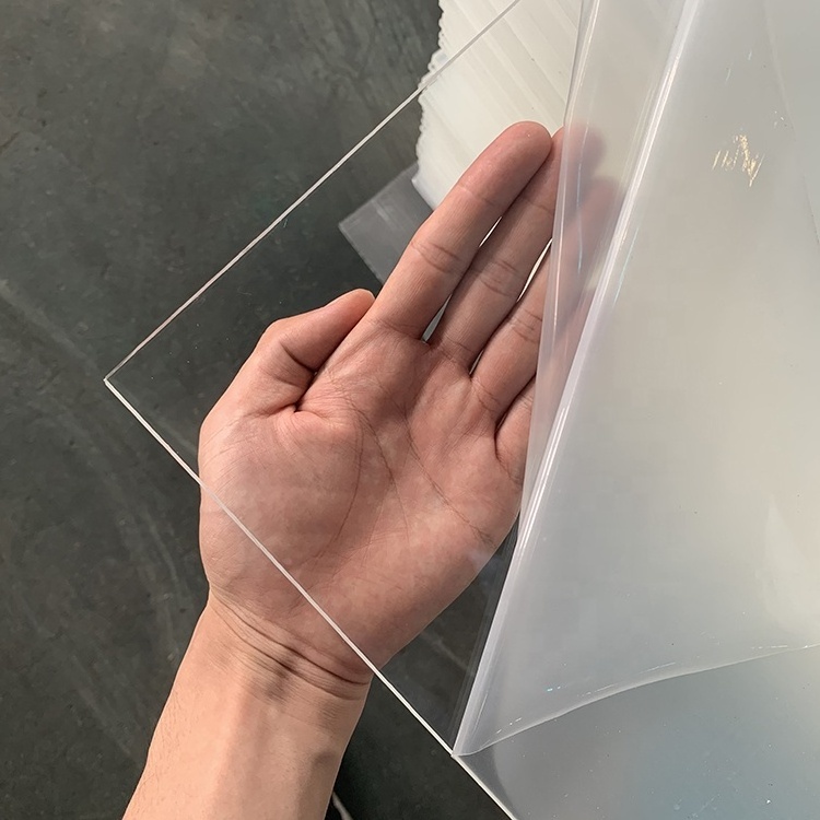 HUASHUAITE 2m x 1m 4x8ft 4mm 10mm 25mm 80mm Clear Thick Transparent Resin Cast Plastic Acrylic Sheet Board Plates