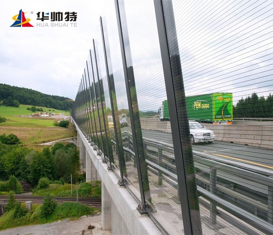 Acrylic Noise Barrier Walls Sound Proof Fencing Residential Noise Reduce Acoustic Barrier Wall For Highway