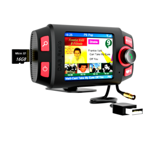 Factory Price DAB C8 2.4Inch Full Color LCD Screen FM Transmitter DAB Car Receiver Radio Receiver Adapter