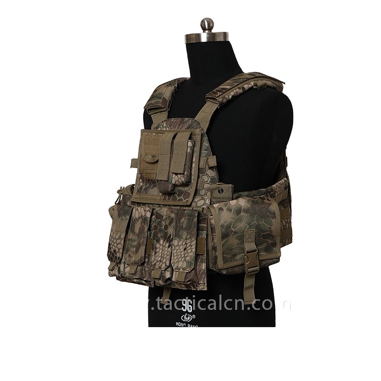 Tactical Molle Surplus Vest with Pouches Camouflage Vest