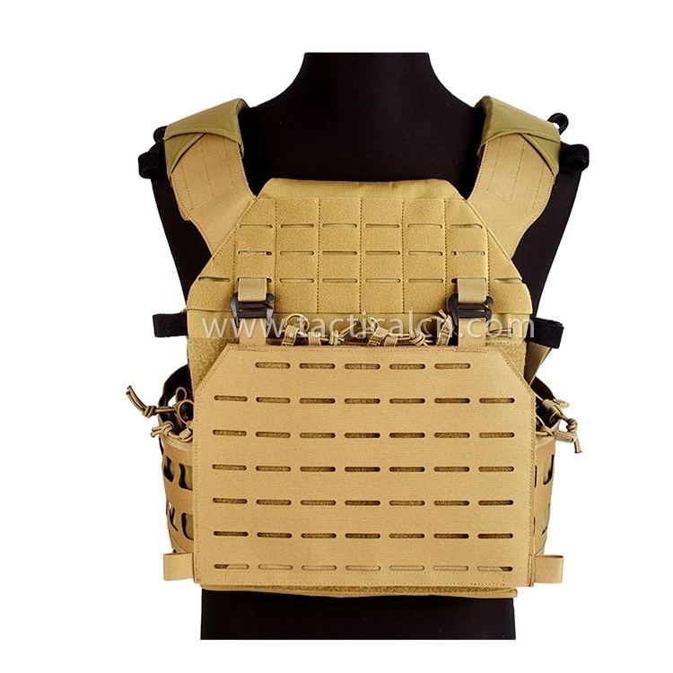 Multi Function Tactical Vest With Large Loading Security Outdoor Protection Vest Plate Carrie