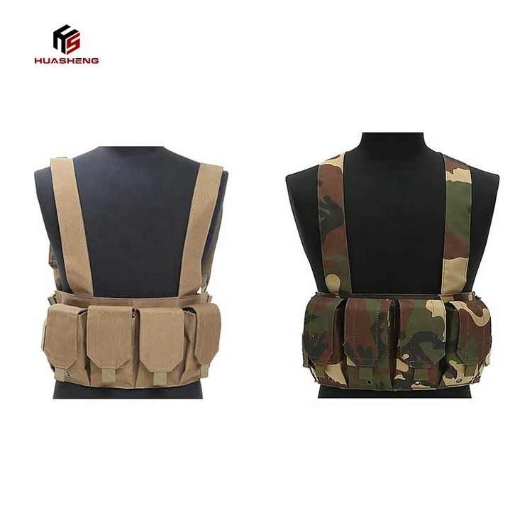 Outdoor adventure magazine pouch tactical chest rig vest