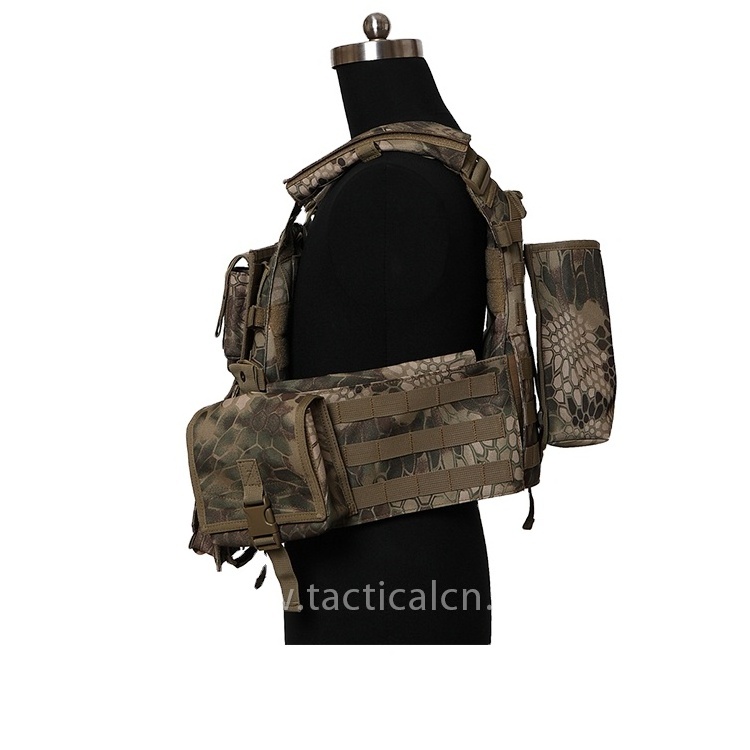 Tactical Molle Surplus Vest with Pouches Camouflage Vest