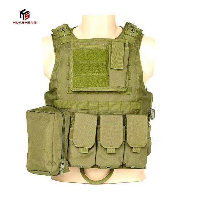 Tactical load bearing tool training airbag multi pocket vest Security Protection Vest