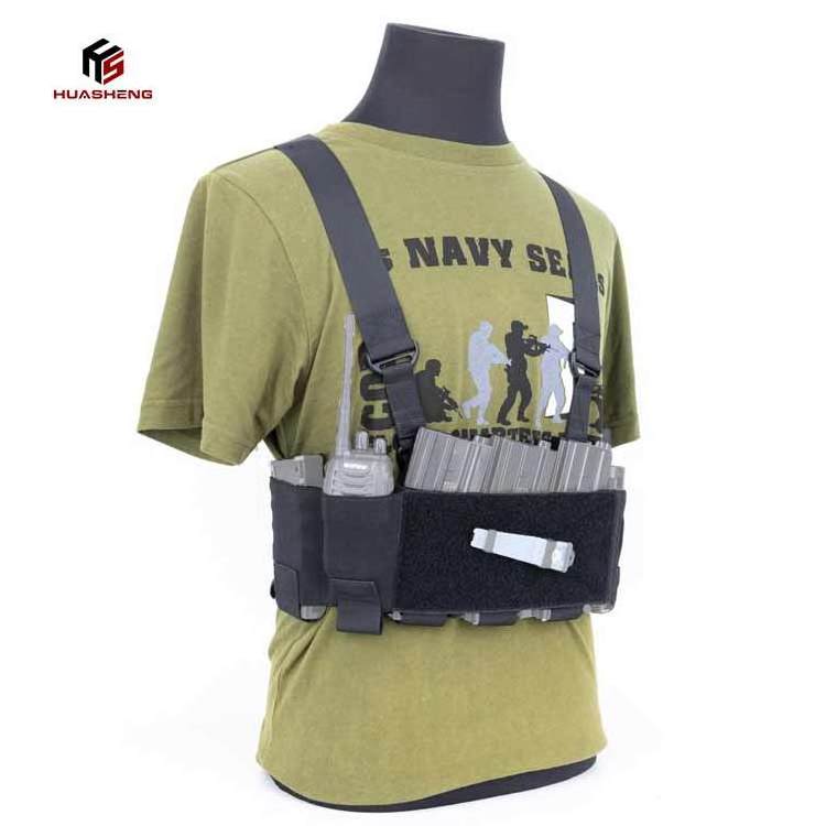 600D Oxford Outdoor 5.56 Elastic Chest Rig Lightweight Tactical Chest Rig Vest