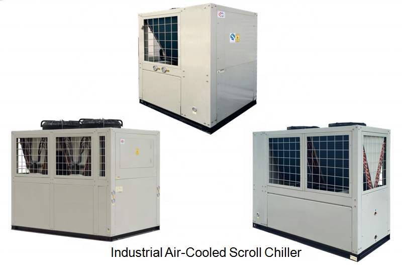 2022 Hstars plastic chiller 30 ton air cooled chiller price,chiller air conditioning system for industrial