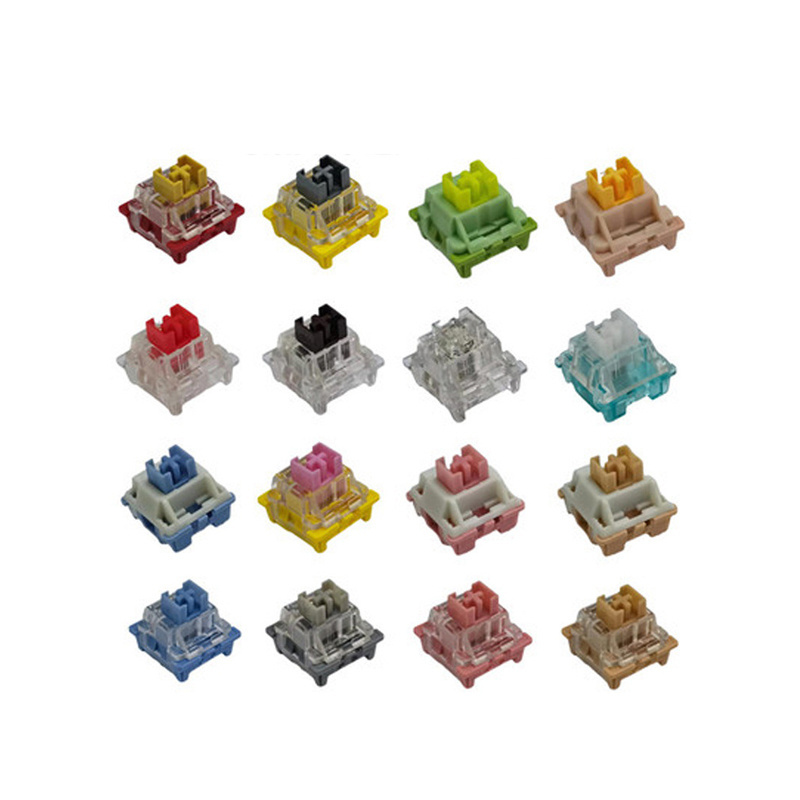 hot sale Outemu Mechanical Keyboard Switches Mechanical keyboard axis milk green axis milk peach milk tea  black tea cream axis