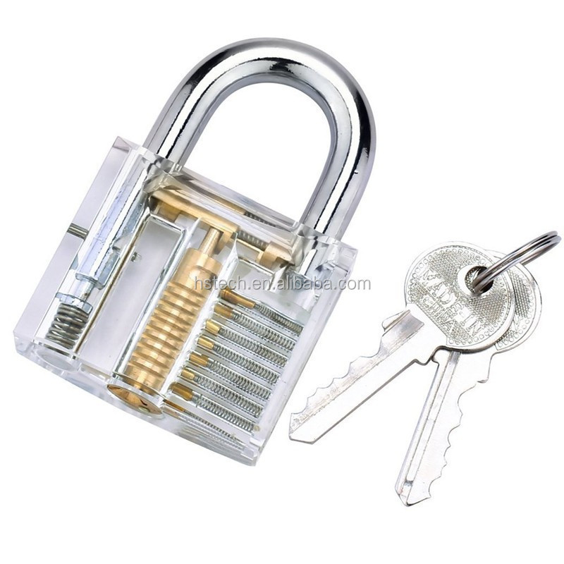 hot sale Unlocking Locksmith Practice Lock Pick Key Extractor Padlock Lockpick Tool Kits