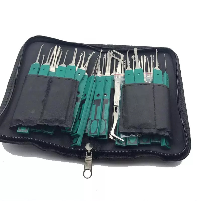 Hot sale  KL307 lock pick kit 32+6 PCS professional locksmith tools training kit