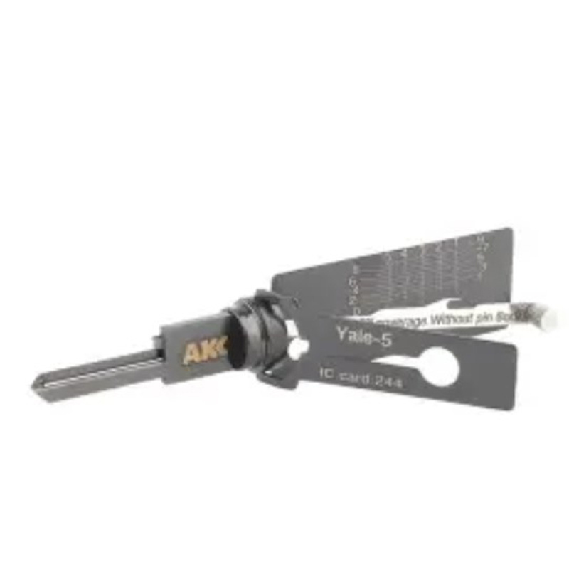 AKK lock pick tools ABUS-1 YALE-5 YALE-6 CISA-5 2-IN-1 PICK For door locks