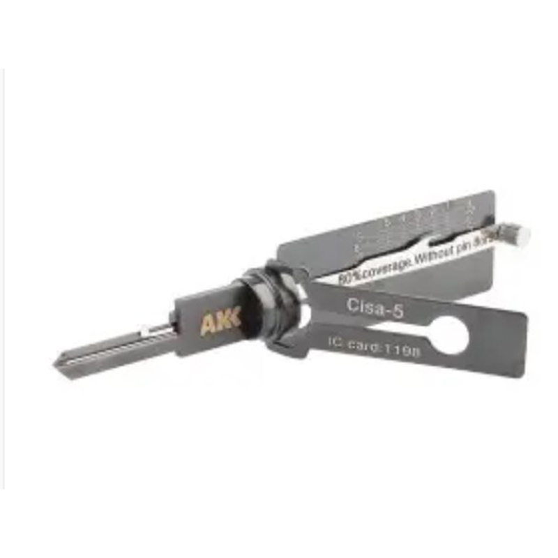 AKK lock pick tools ABUS-1 YALE-5 YALE-6 CISA-5 2-IN-1 PICK For door locks