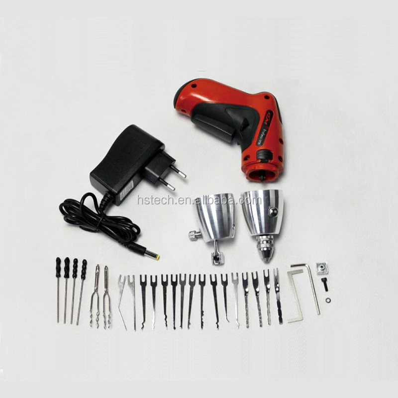 original klom Cordless Electric Lock Pick Set Door Lock Opener