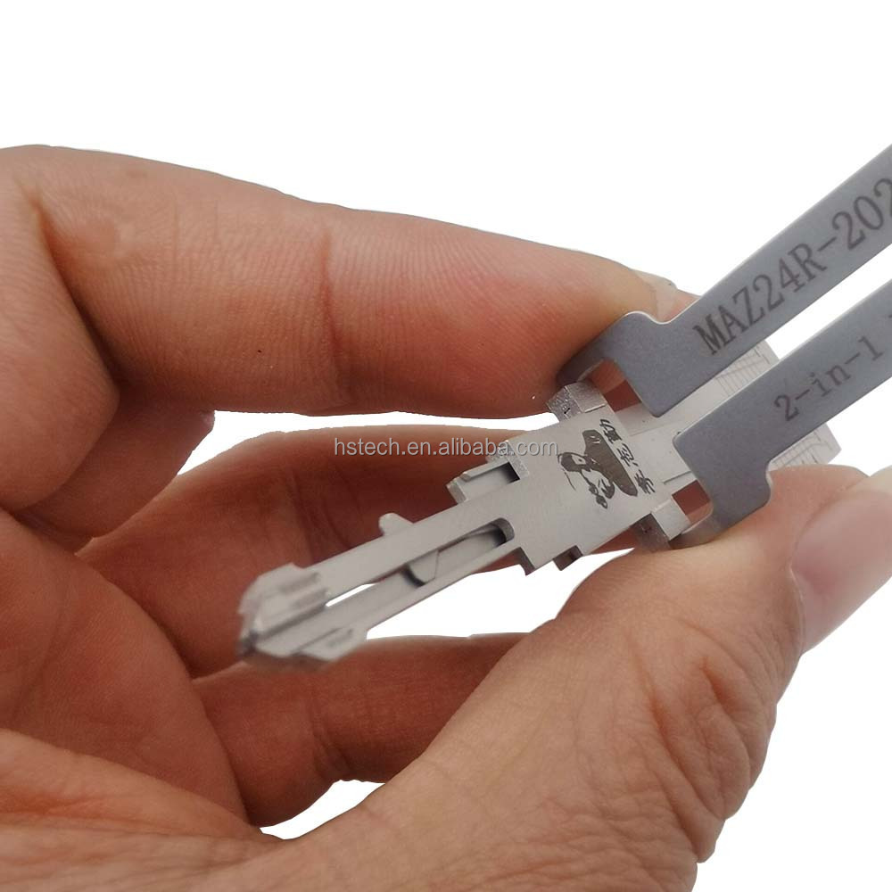 New arrival original lishi 2 in 1 maz24r-2020 locksmith lock pick tools