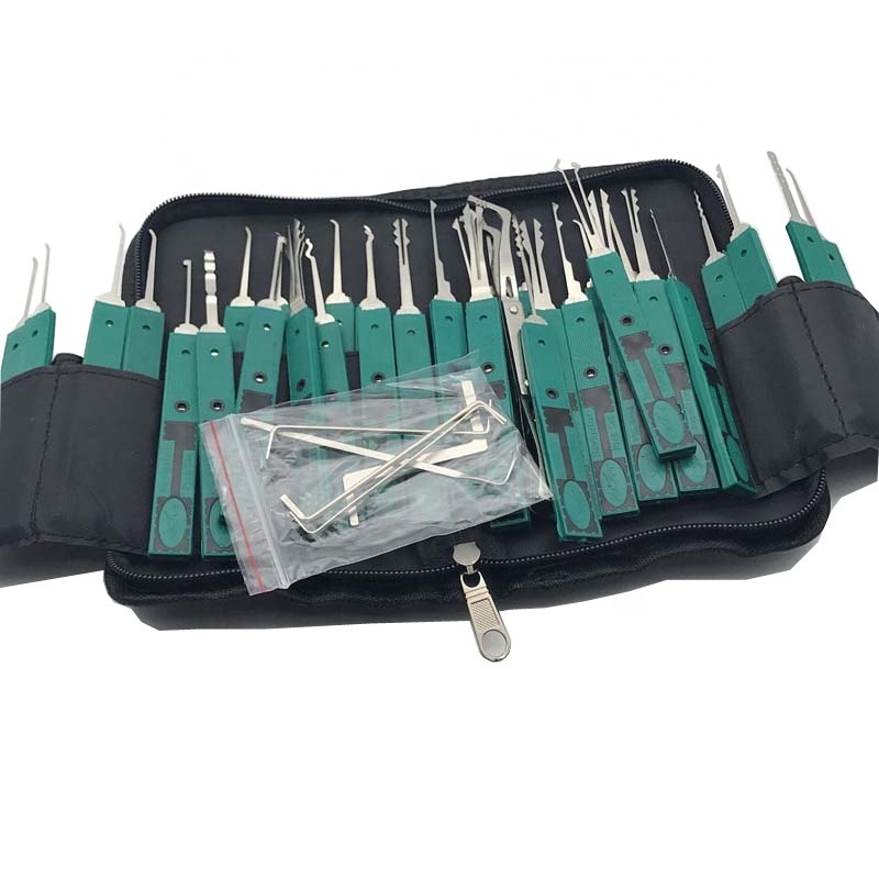 KLOM KL307 lock pick kit 32+6 PCS professional locksmith tools training kit