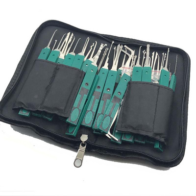 KLOM KL307 lock pick kit 32+6 PCS professional locksmith tools training kit