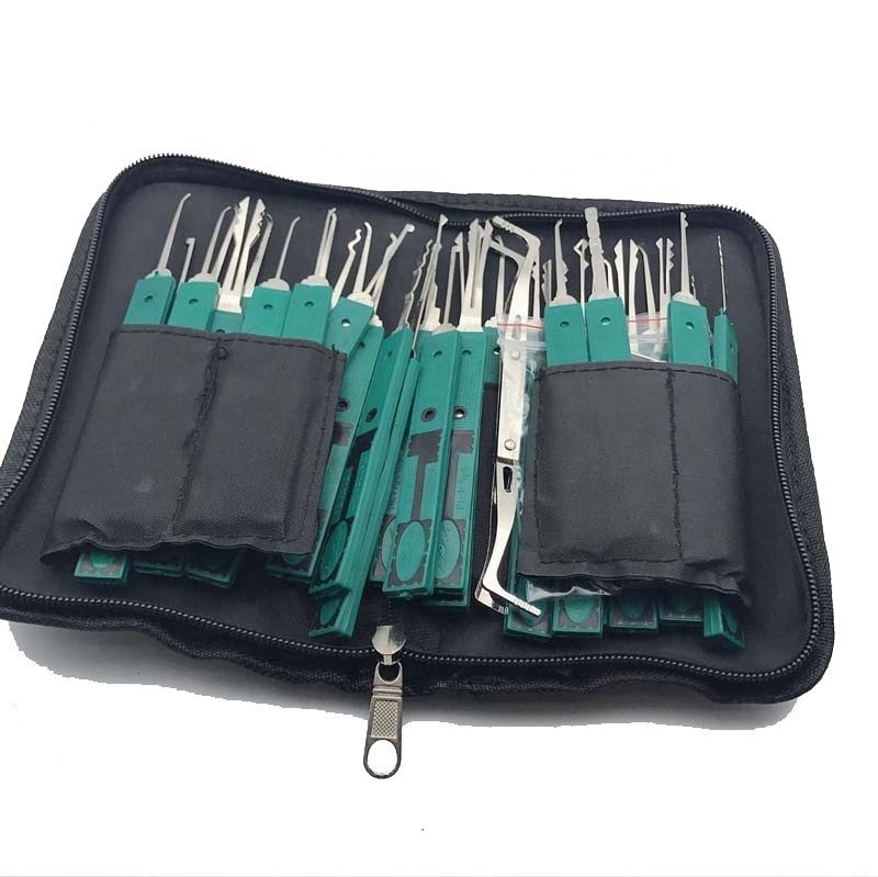 KLOM KL307 lock pick kit 32+6 PCS professional locksmith tools training kit