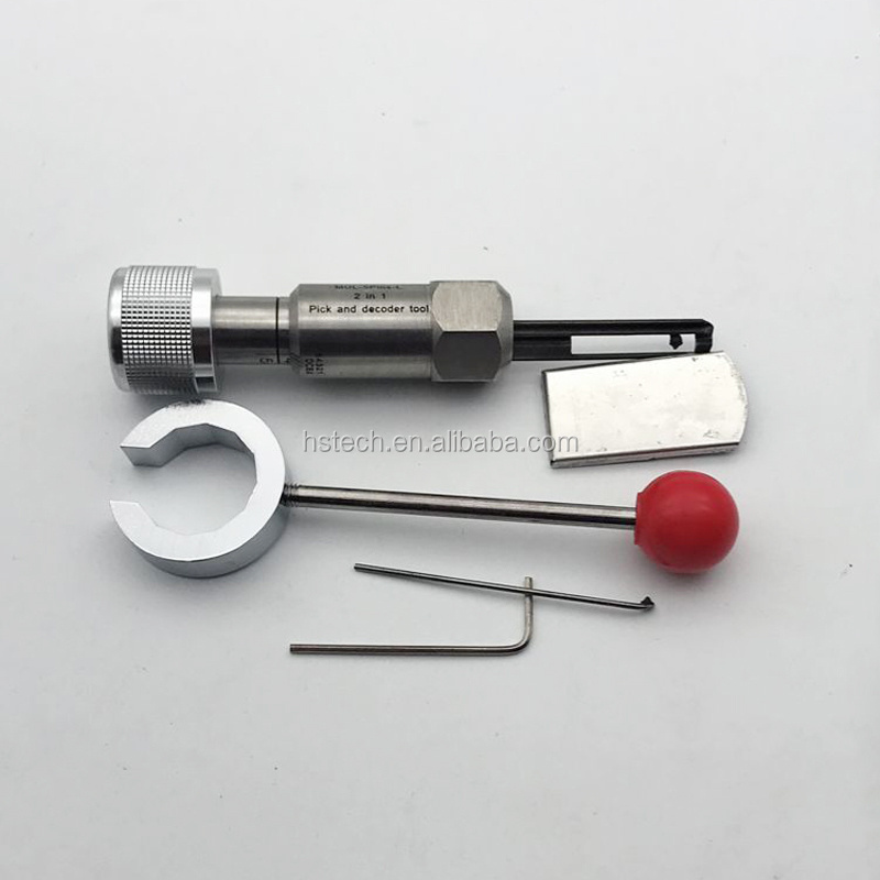 Hot sale H&H mul t 5pins-r  5 pins l   7pins r lock pick decoder needle