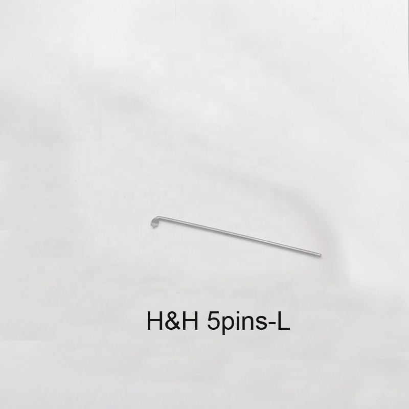 Hot sale H&H mul t 5pins-r  5 pins l   7pins r lock pick decoder needle