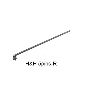 Hot sale H&H mul t 5pins-r  5 pins l   7pins r lock pick decoder needle