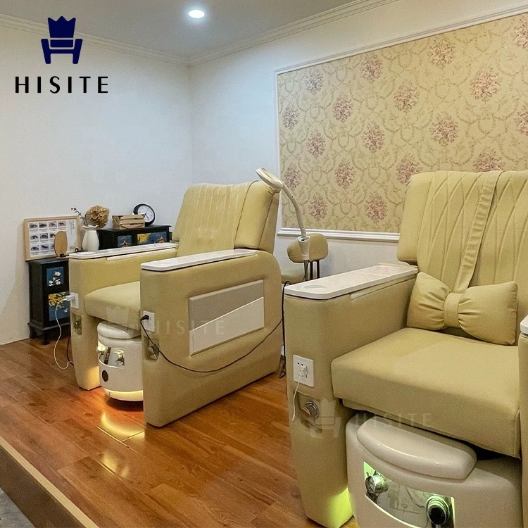 Hisite Elegant Beauty Pedicure Spa Massage Chair for Nail Salon