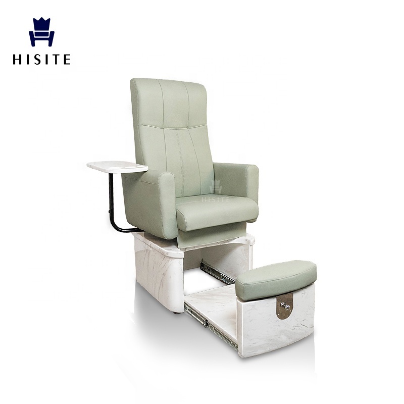 Hisite Nail Salon No Plumbing Portable Sofa Foot Spa Manicure Pedicure Chair For Sale