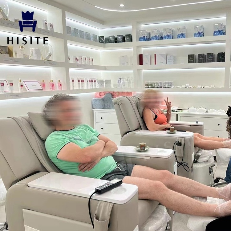 Hisite Elegant Beauty Pedicure Spa Massage Chair for Nail Salon