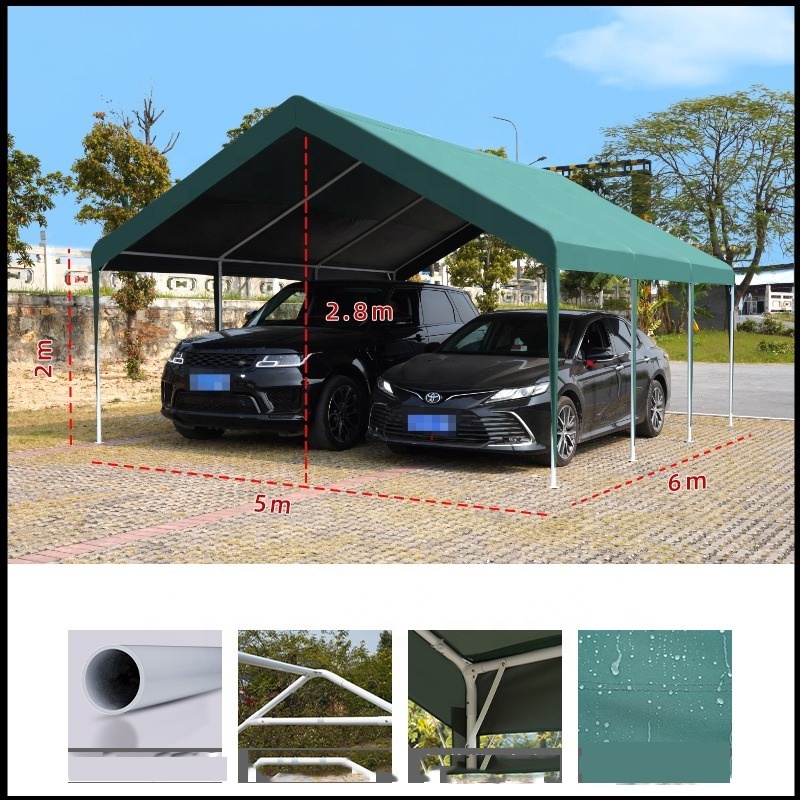 Sale modern portable garages canopy designs carports tent for car parking easy use metal steel sun shade carport