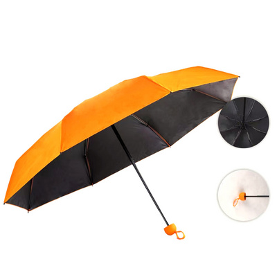 10/12 Ribs Fibreglass Travel Compact Windproof   Umbrella Foldable Automatic Open Umbrella  50+ UFolding Umbrella