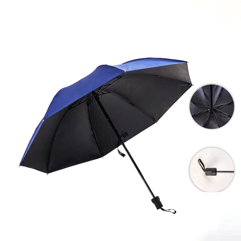 10/12 Ribs Fibreglass Travel Compact Windproof   Umbrella Foldable Automatic Open Umbrella  50+ UFolding Umbrella