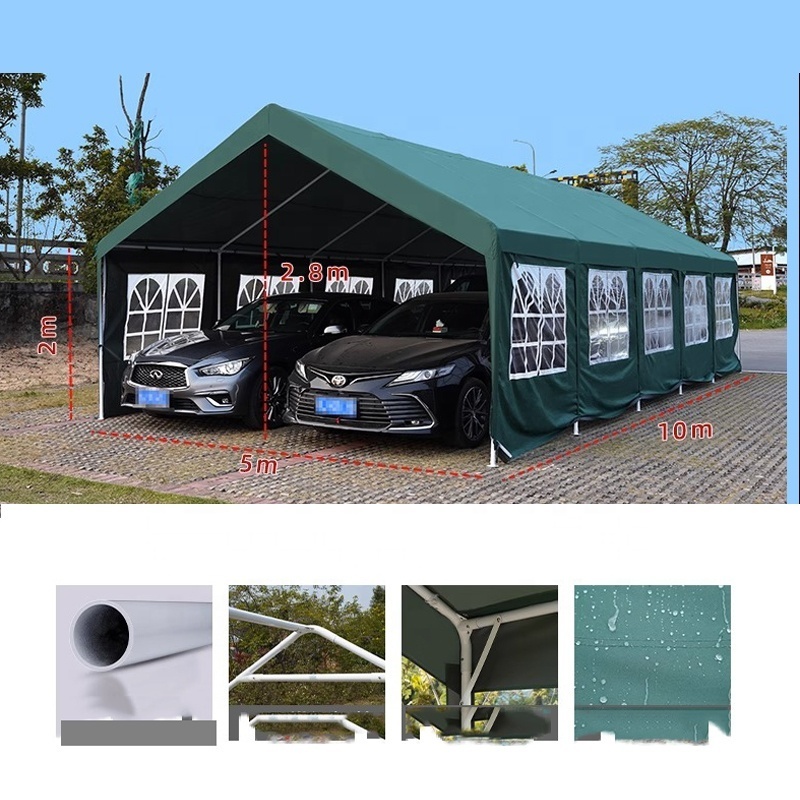 Sale modern portable garages canopy designs carports tent for car parking easy use metal steel sun shade carport