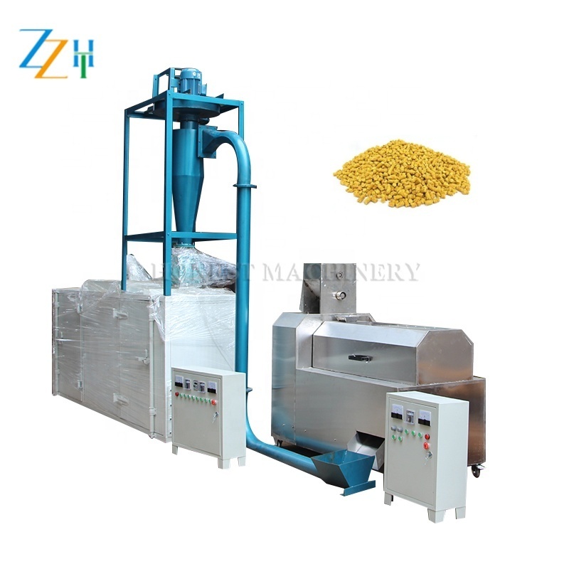 Large Capacity Poultry Feed Production Machine / Pellet Machine Animal Feed / Dry Pet Food Production Line