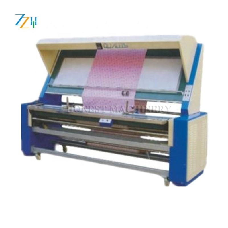 High Quality Automatic Fabric Roll / Fabric Inspection Rolling Machine