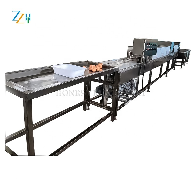 High Automation Chicken Egg Sorting Machine / Egg Washing And Grading Machine / Egg Cleaning Machine